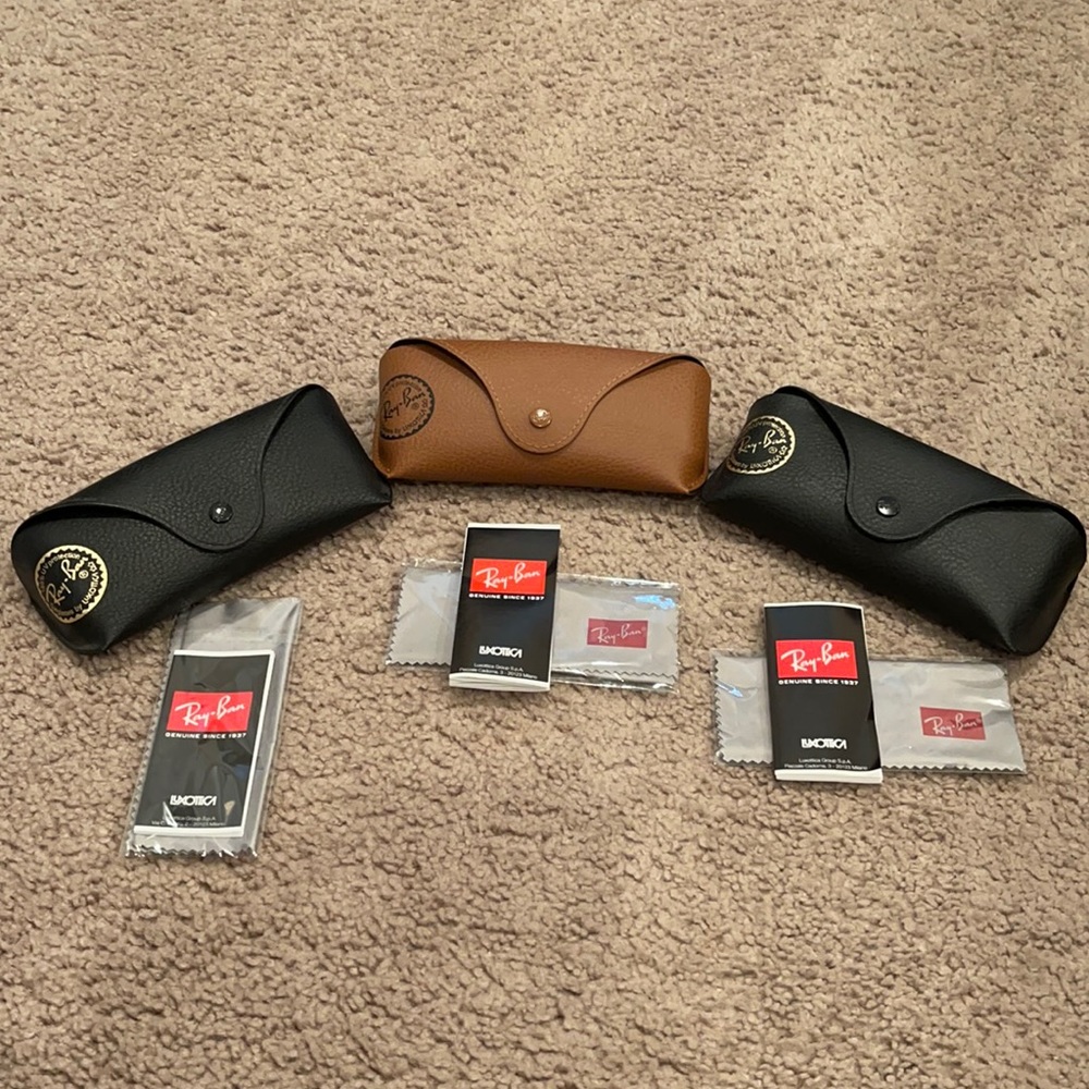 Brand new ray ban sunglass case